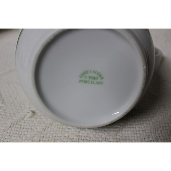 Vintage Estee Lauder 1980 Porcelain Creamer Pitcher (Pre-Owned) - Picture 2 of 3